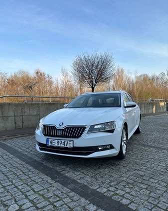 Skoda Superb cena 63960 przebieg: 170000, rok produkcji 2018 z Warszawa małe 92
